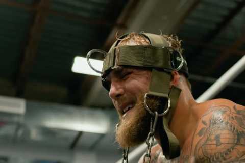 Jake Paul shares photos from gruelling training camp and promises world will see ‘new fighter’ vs..