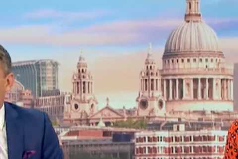 Good Morning Britain viewers shocked as Kate Garraway makes cheeky innuendo about her nights with..