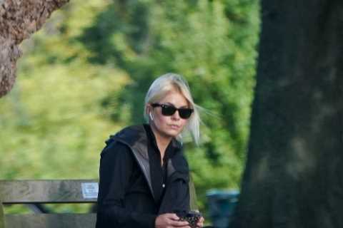 Holly Willoughby takes a walk in the park amid rumours of ‘tension’ between her and Phillip..
