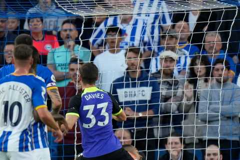 Brighton 0 Tottenham 1: Harry Kane scores vital goal to get Spurs back to winning ways after..