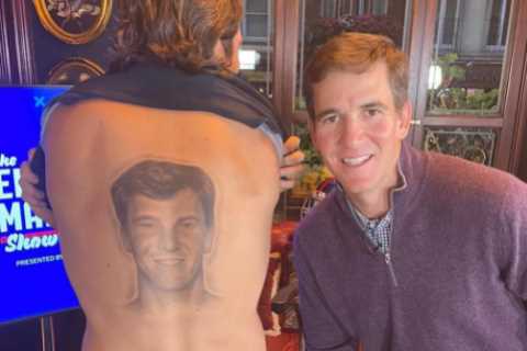 This Morning’s Vernon Kay shocks fans as he reveals enormous tattoo of US star’s face on his back..