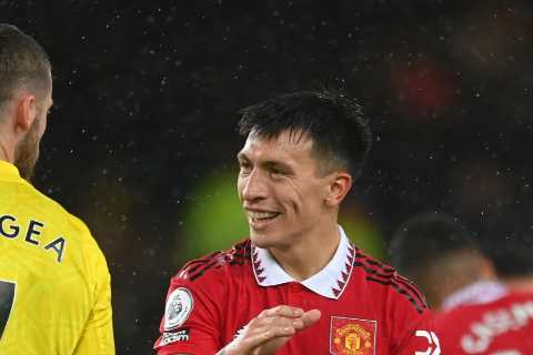 Lisando Martinez bizarrely calls Man Utd team-mate David de Gea ‘b****’ on Instagram following..