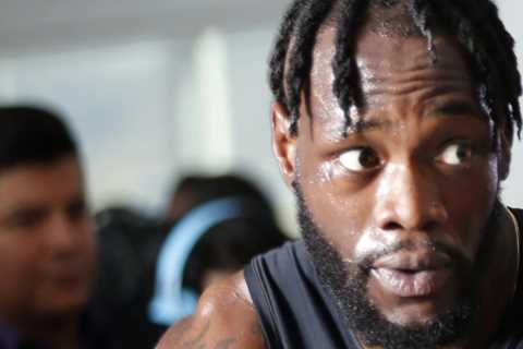 Deontay Wilder had ‘behind closed doors’ discussions over mega-fight with UFC heavyweight champion..