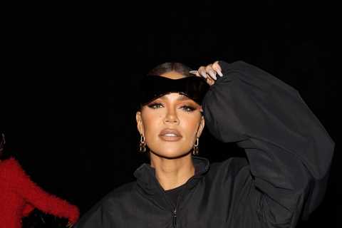 Khloe Kardashian finally reveals the scary reason why she’s wearing a bandage on her face and sends ..