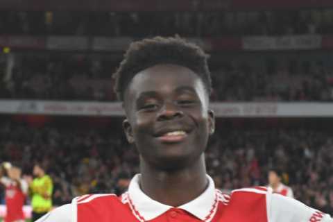 Arsenal star Bukayo Saka second-youngest to reach 20 Premier League goals after Liverpool double..