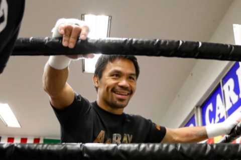 Manny Pacquiao to appear as HOLOGRAM at DK Yoo charity fight press conference in Los Angeles in..