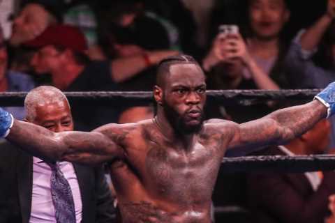 Deontay Wilder wants to fight Anthony Joshua in Africa to find out who is new No1 in huge..