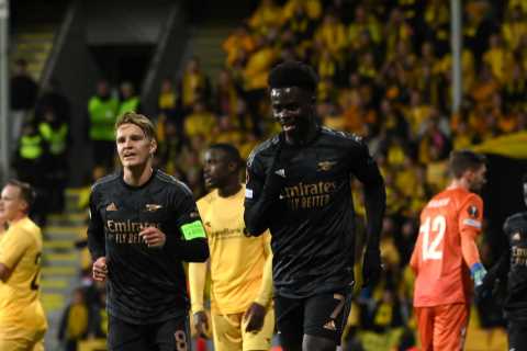 Arsenal ratings: Turner forced to make sharp stop after Saka flying start as Holding and Nelson..