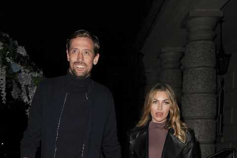 The Masked Dancer’s Peter Crouch holds hands with stunning wife Abbey Clancy on romantic date night