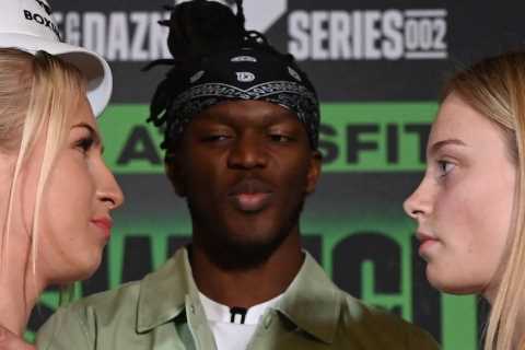 Astrid Wett claims she could have been boxing rival Keeley Colbran’s STEPMUM if her dad Simple..