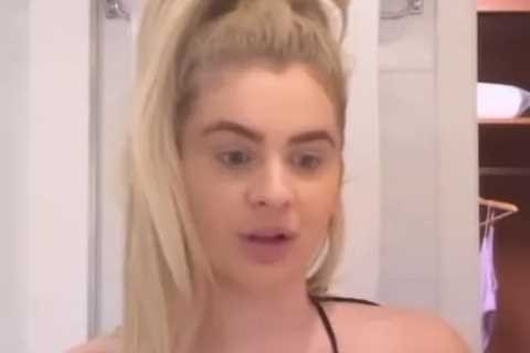 Love Island’s Liberty Poole left on the brink of tears after she’s abused at airport by ‘lads’