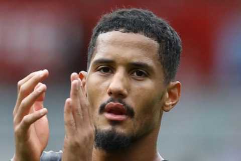 PSG line up transfer for Arsenal ace William Saliba just months after defender finally returned to..