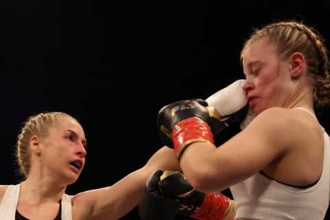 Astrid Wett calls out fellow OnlyFans star Elle Brooke after beating Keeley at Misfits boxing event