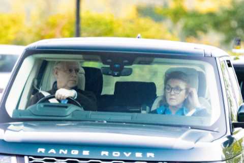 Prince Andrew and Sarah Ferguson spotted for first time after Ghislaine Maxwell’s sensational jail..