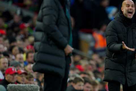 Liverpool fans pelted Pep Guardiola with £2.50 and a piece of chewing gum during fiery win over Man ..