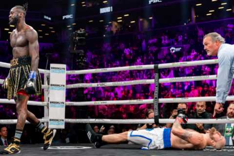 Deontay Wilder to demand a ‘truckload of money’ to face Anthony Joshua in grudge match after..