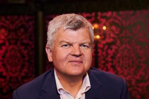 Adrian Chiles says school trip to Germany at 14 is to blame for his love of booze