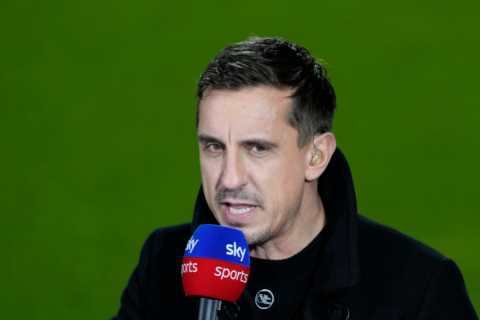 ‘Arsenal will come back towards Tottenham, Man United and Newcastle’ – Gary Neville makes bold Prem ..