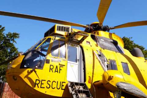You can spend the night in a helicopter that Prince William once flew – and kids will love it