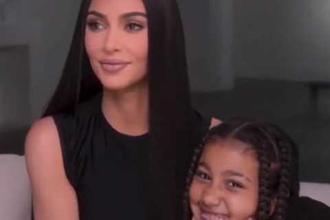 Kim Kardashian mocked by fuming daughter North, 9, after star takes credit for baking ‘creepy’..