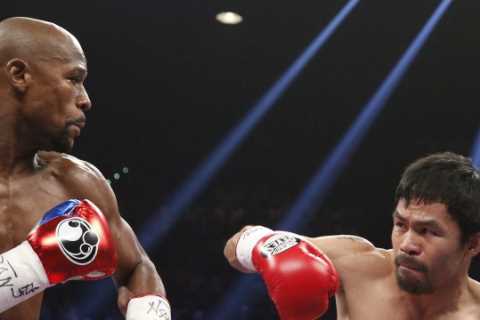 Floyd Mayweather officially in talks to rematch Manny Pacquiao in Las Vegas with boxing legend’s..