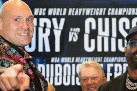 Tyson Fury claims Derek Chisora fight is NOT tune up for Usyk… as he only needs two weeks training..