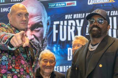 ‘I think Tyson Fury wants to have sex with Anthony Joshua’ – Chisora makes bizarre claim about..