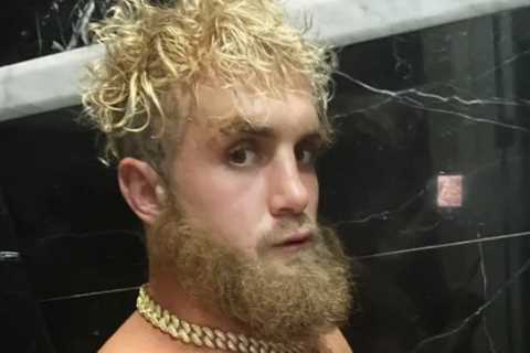 Jake Paul poses naked on toilet and shows off huge stomach ahead of Anderson Silva fight – but all..