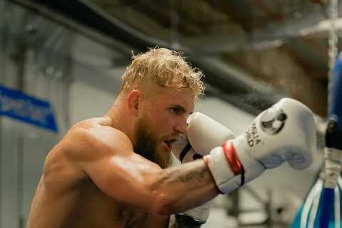 Watch Jake Paul show off hand speed and power in training for Anderson Silva fight after vowing to..