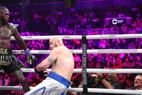 Dillian Whyte accuses Deontay Wilder of ‘fake crying’ after Helenius fight as he says ‘everything..