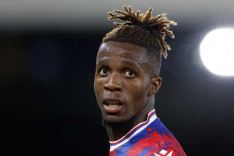‘Have a big think’ – Wilfried Zaha warned off joining Arsenal by Paul Merson as Crystal Palace..