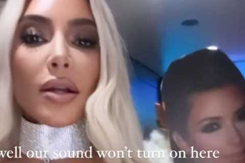 Kim Kardashian has birthday disaster as $72M private jet is forced to make emergency landing on way ..