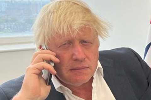 Boris Johnson promises Tory MPs he will get Britain ‘back on its feet’ as he attempts stunning..