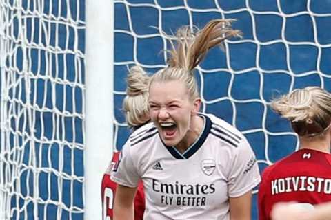 Liverpool 0 Arsenal 2: Walti and Maanum net as Gunners defeat Reds on the road and equal WSL match..