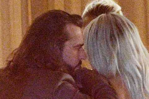 Megan McKenna and Towie ex Pete Wicks spotted chatting together outside awards do