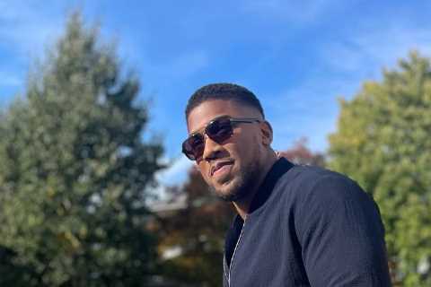 Anthony Joshua shows off new slimline physique as Dillian Whyte rematch lined up for deposed champ..