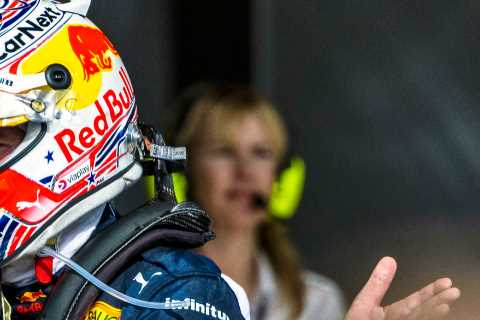 What Lewis Hamilton told F1 rival Max Verstappen in US Grand Prix ‘cool down’ room with Brit making ..