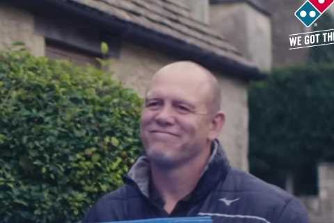 Mike Tindall becomes first royal to advertise pizza after appearing in Dominos ad