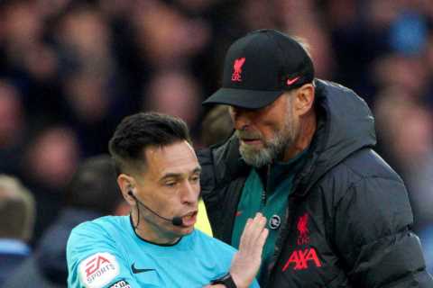Jurgen Klopp ESCAPES touchline ban for sending off in Liverpool clash with Man City but is fined..