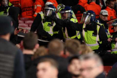 PSV punishment for Arsenal crowd trouble revealed as Dutch fans BANNED from next away game and club ..