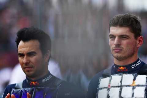 Max Verstappen to refuse to let Red Bull team-mate Sergio Perez win home Mexico GP at weekend..
