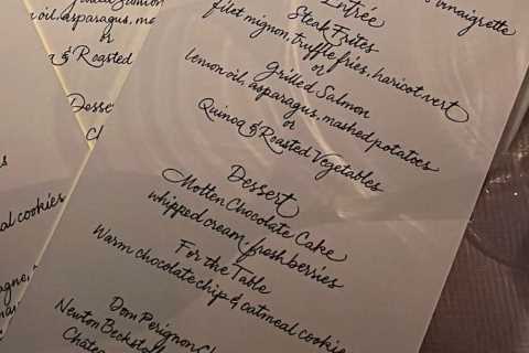 Kim Kardashian reveals private dinner’s menu including chocolate cake &amp; steak after she’s..