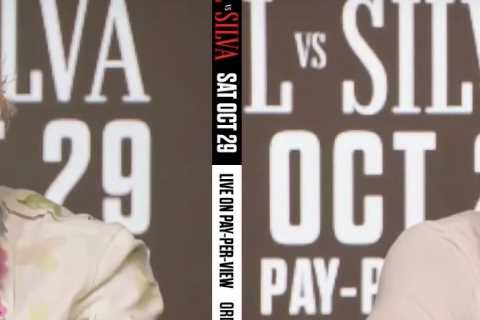 Jake Paul could rematch UFC legend Anderson Silva in a different sport after making bet ahead of..