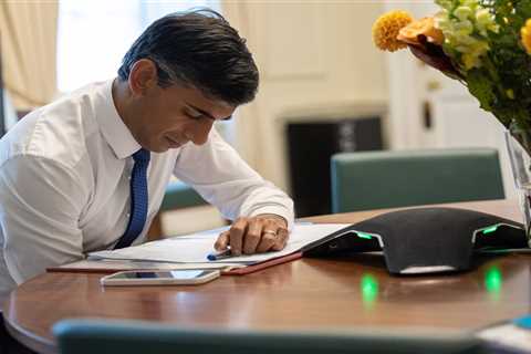 Rishi Sunak aims for at least £50bn in public spending cuts and tax rises to fill ‘massive black..