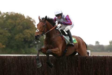 Charlie Hall Chase: Brilliant Bravemansgame downs Ahoy Senor and now just 3-1 for the King George..