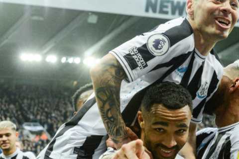 Newcastle 4 Aston Villa 0: Toon up to 4th as Wilson stakes World Cup claim in front of Southgate..