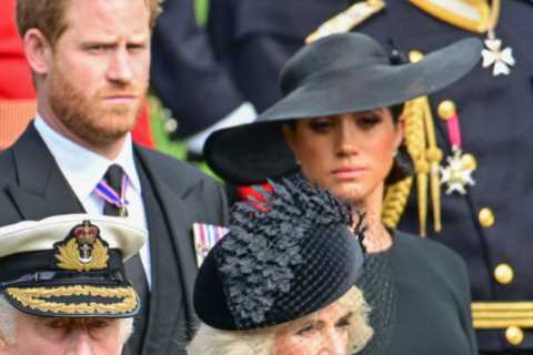 King Charles could strip Prince Harry &amp; Meghan Markle of titles over fears they’ll go ‘fully..