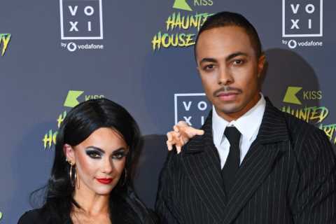 Strictly pair Tyler and Diane look unrecognisable as they transform for Halloween