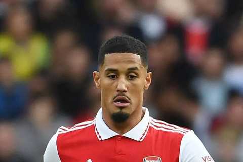 Arsenal in talks with William Saliba over new long-term contract with fears over free transfer exit ..