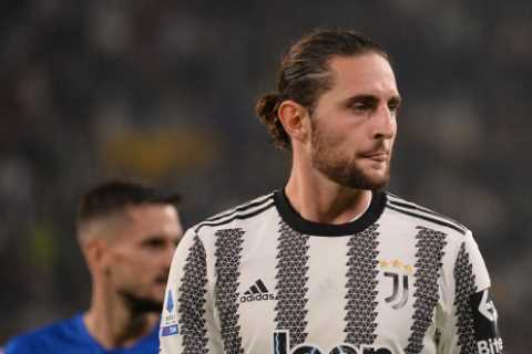 Chelsea ‘favourites to sign Juventus midfielder Adrien Rabiot and transfer could be completed by..